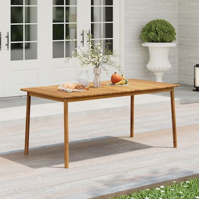 Christopher Knight Home - Cassian Acacia Wood Outdoor Dining Table