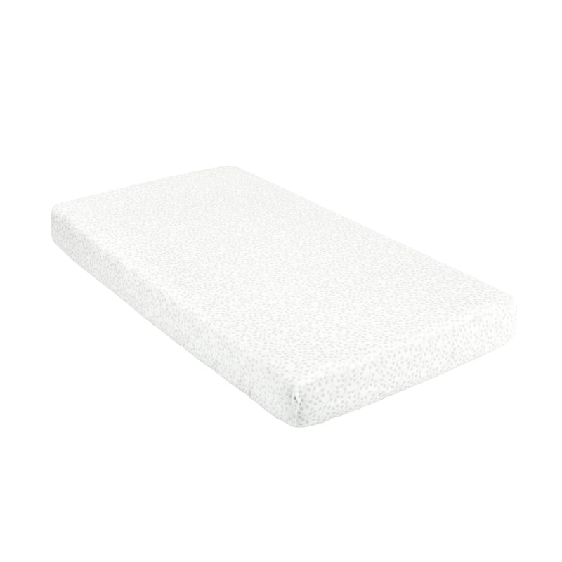 Lush Decor Baby Farmhouse Leaf Branch Soft & Plush Fitted Crib Sheet - 52"x 28" x 9"