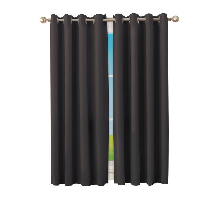 Madison Room Darkening Energy-Saving Curtain Panel