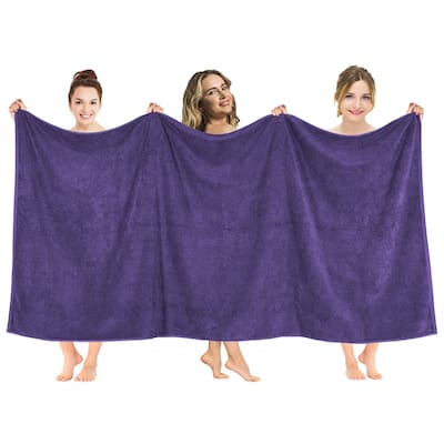 American Soft Linen 40x80 Inch Premium, Soft & Luxury 100% Ringspun Genuine Cotton Extra Large Jumbo Turkish Bath Towel