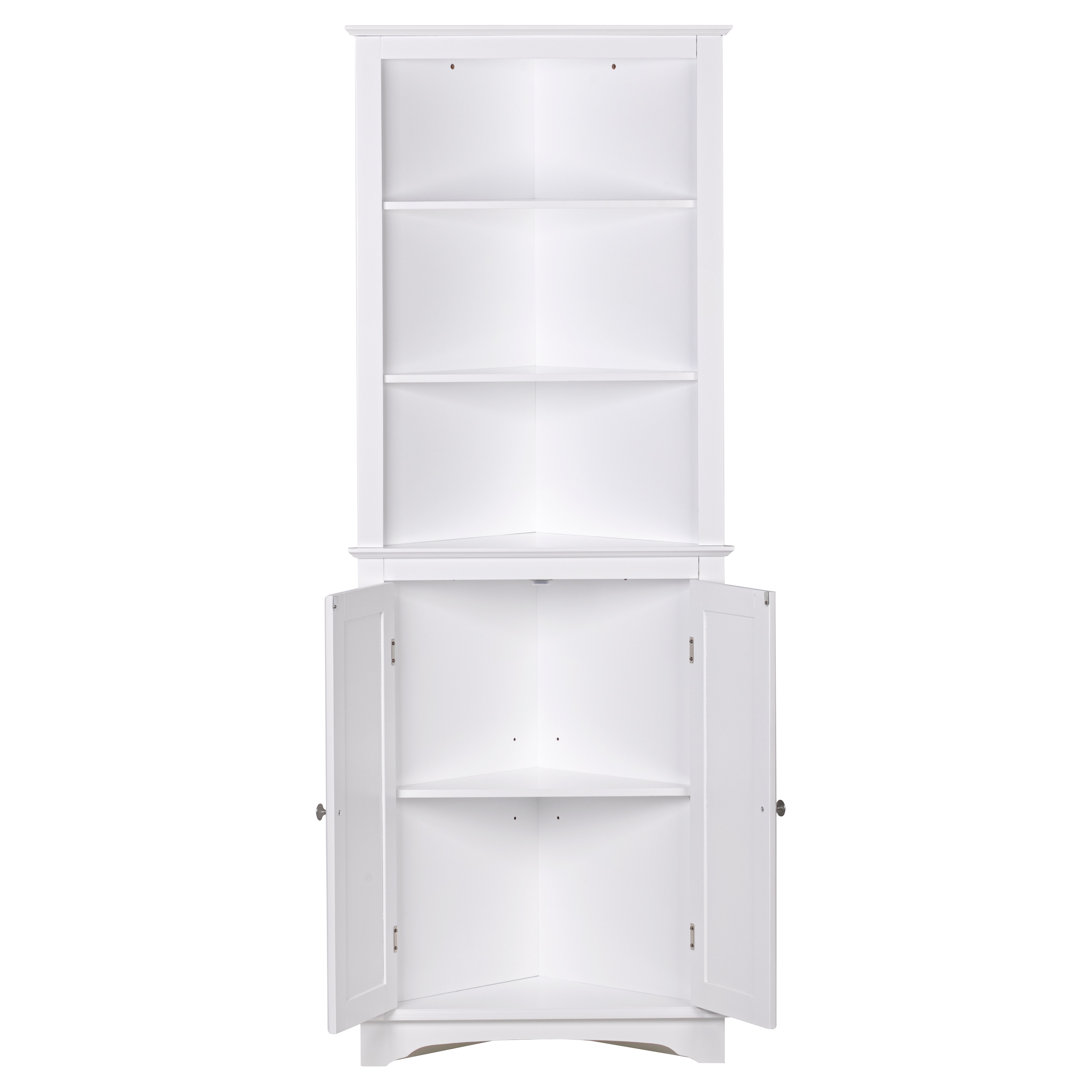 Spirich Tall Slim Bathroom Storage Cabinet, Floor Freestanding Narrow Tall  Cabinet with Adjustable Shelves for Bathroom, Living Room, White