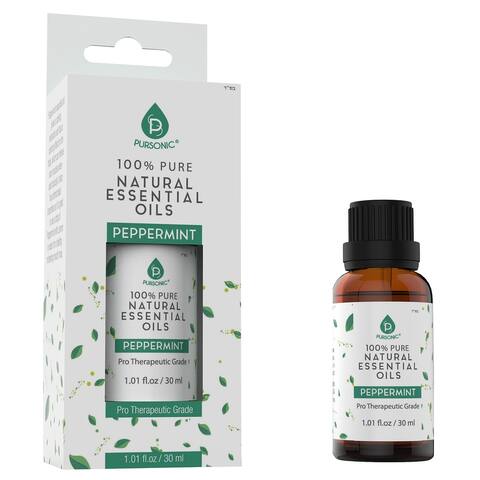 Pursonic 30ML Bottle Pure Peppermint Essential Oil