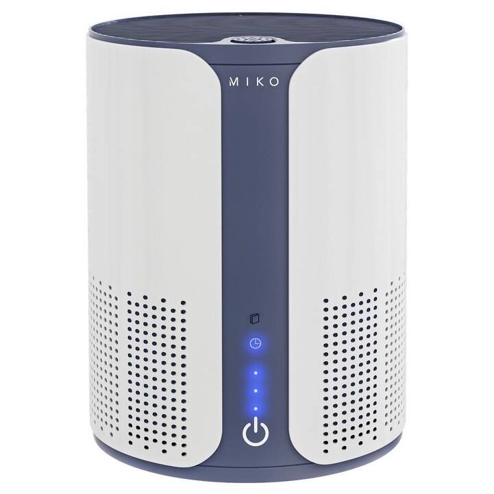 Miko True HEPA Air Purifier For Home with Essential Oil Diffuser - White/Grey
