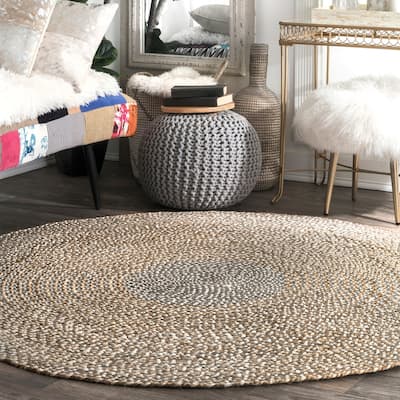 Nuloom Draya Casual Braided Jute Area Rug