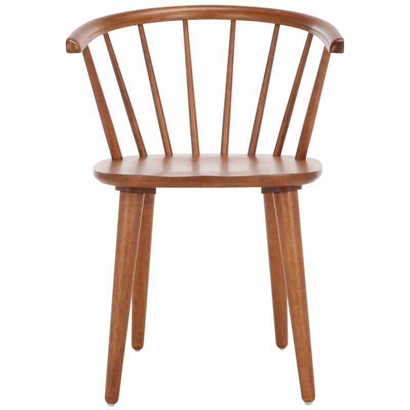 SAFAVIEH Home Blanchard 18-inch Curved Spindle Side Chair [SET of 2] - 21"W x 21"D x 30"H
