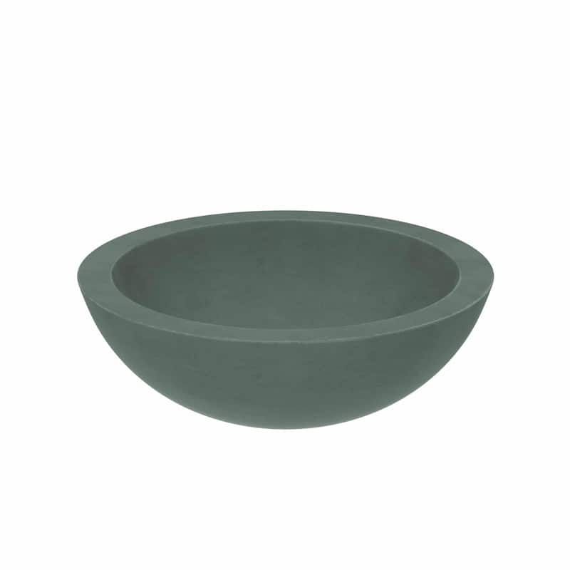 Morro 17-inch NativeStone Vessel Bathroom Sink - 17" x 5"