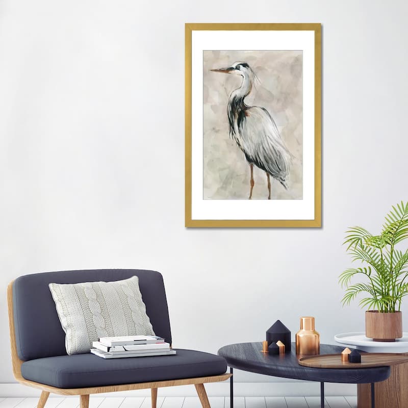 iCanvas "Crane at Dusk II" by Carol Robinson