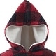 preview thumbnail 6 of 6, Oversized Super Soft Sherpa and Flannel Wearable Throw Blanket Hoodie