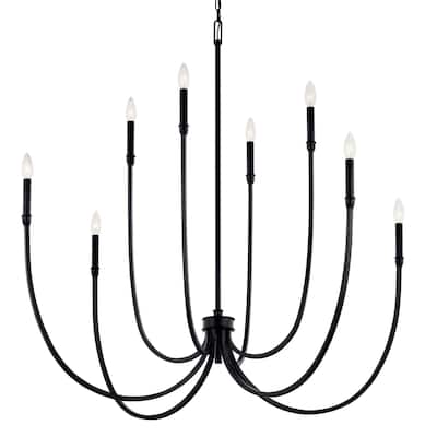 Kichler 52699 Malene 8 Light 46" Wide Taper Candle Style Chandelier