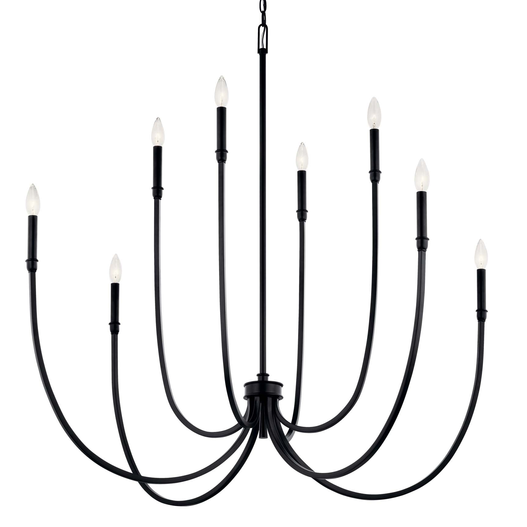 Kichler 52699 Malene 8 Light 46" Wide Taper Candle Style Chandelier