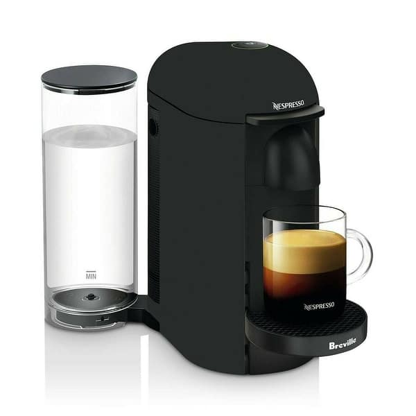 Nespresso VertuoPlus Matte Black Coffee Maker & Espresso Machine by