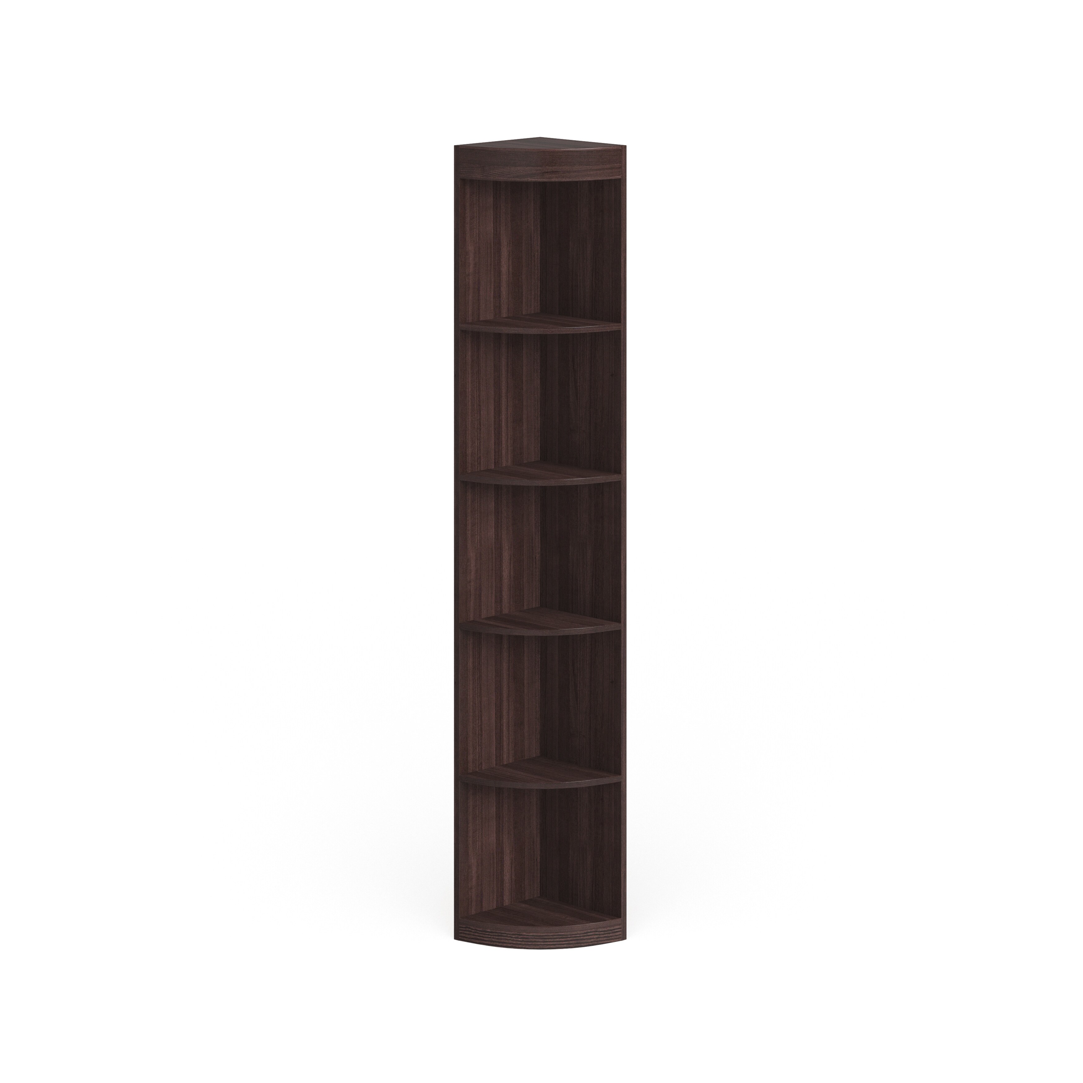 Shop Furniture Of America Corner 5 Shelf Display Stand On Sale