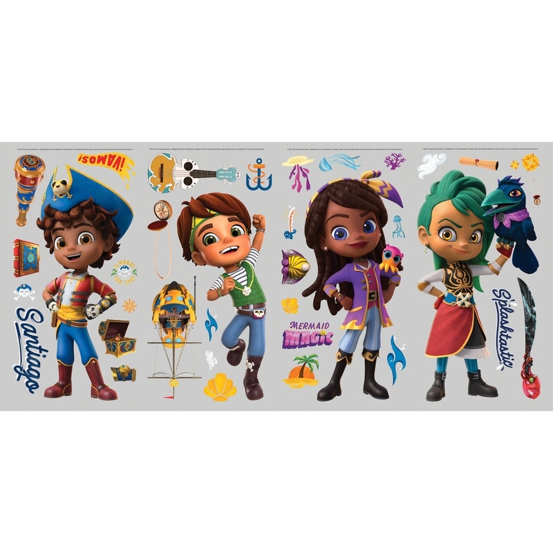 Santiago Of The Seas Peel and Stick Wall Decals by RoomMates