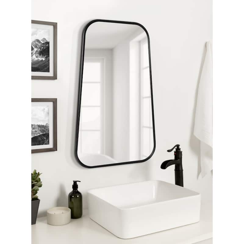 Kate and Laurel Caskill Framed Cowbell Wall Mirror