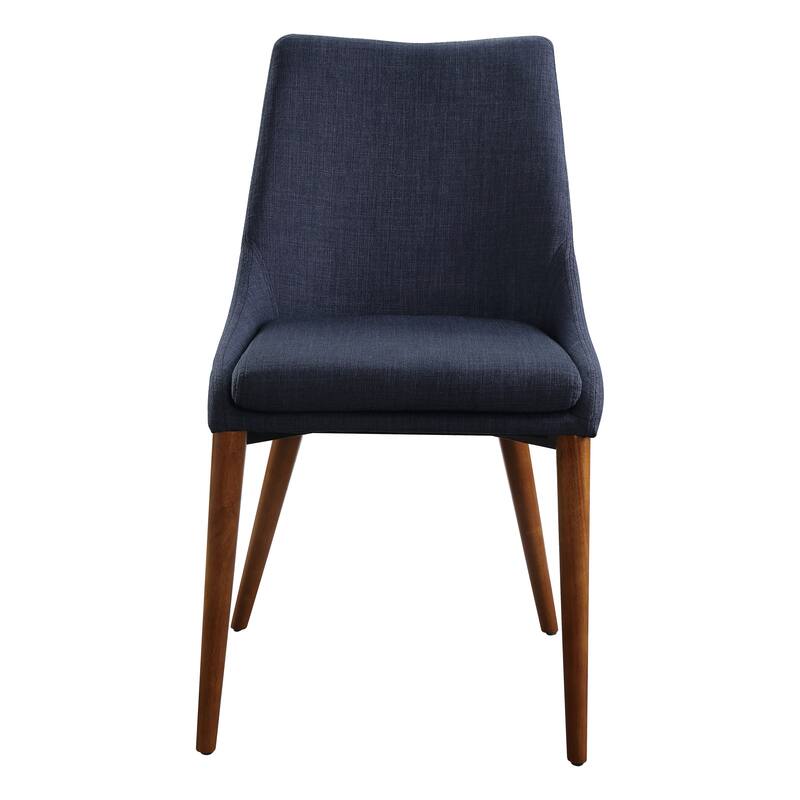 Palmer Mid-Century Modern Fabric Dining Chair in 2 Pack