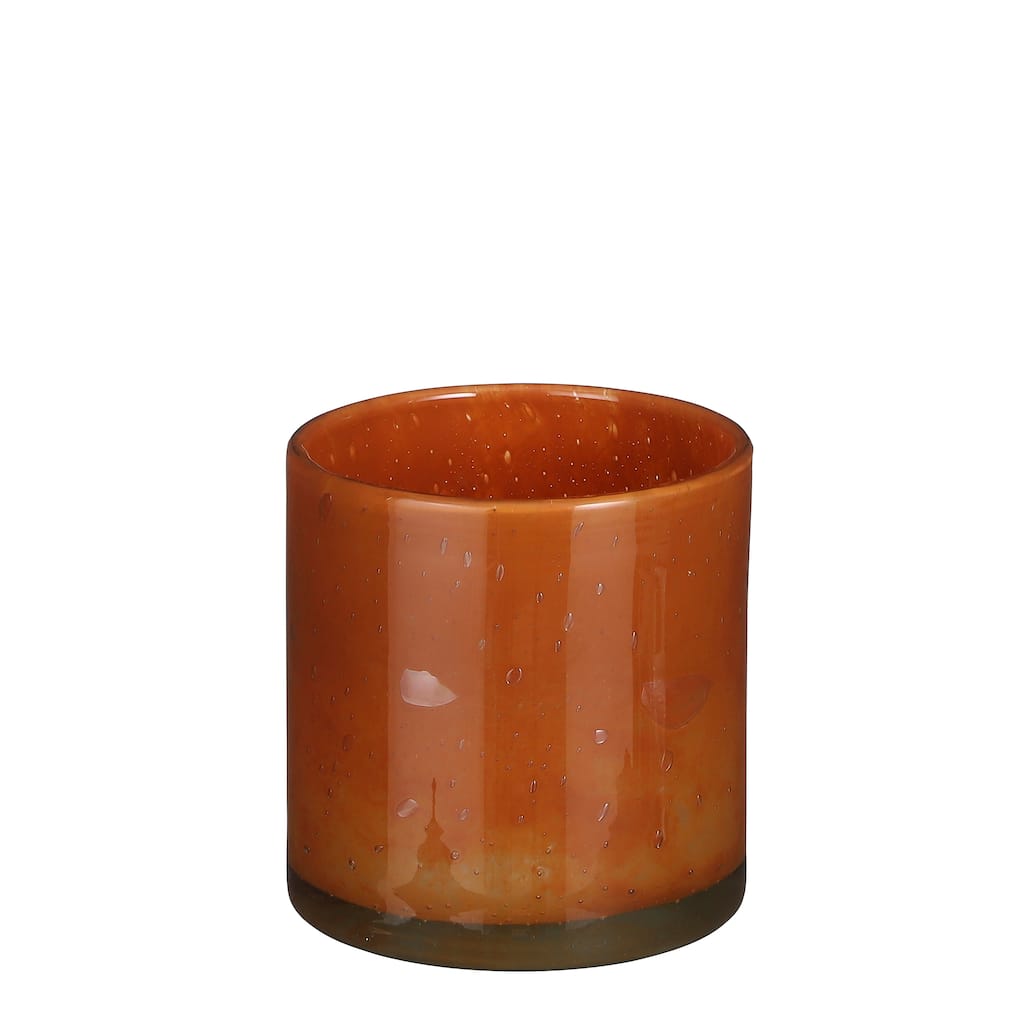 Sm. Estelle Glass Vase Brown 7.25"H - A - A