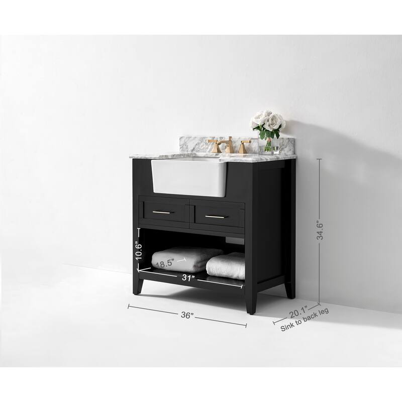 Ancerre Designs Hayley Bathroom Vanity Set
