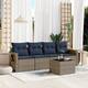 Option Grey and Blue-With table