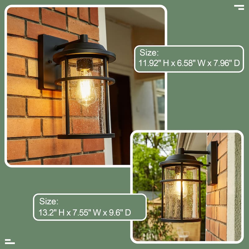 1-Light Outdoor Wall Mount Light Fixture
