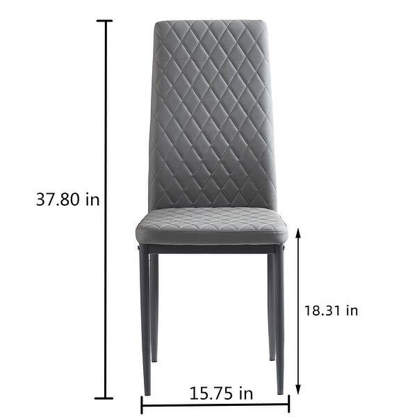 Modern Dining Chairs for Kitchen Simple Armless Chairs with Spray