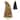 Gymax 6/7 FT Artificial Halloween Tree Pre-Lit Black Christmas Tree w/