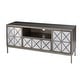 preview thumbnail 5 of 9, SEI Furniture Mirrored Media TV Stand for TV's up to 51"