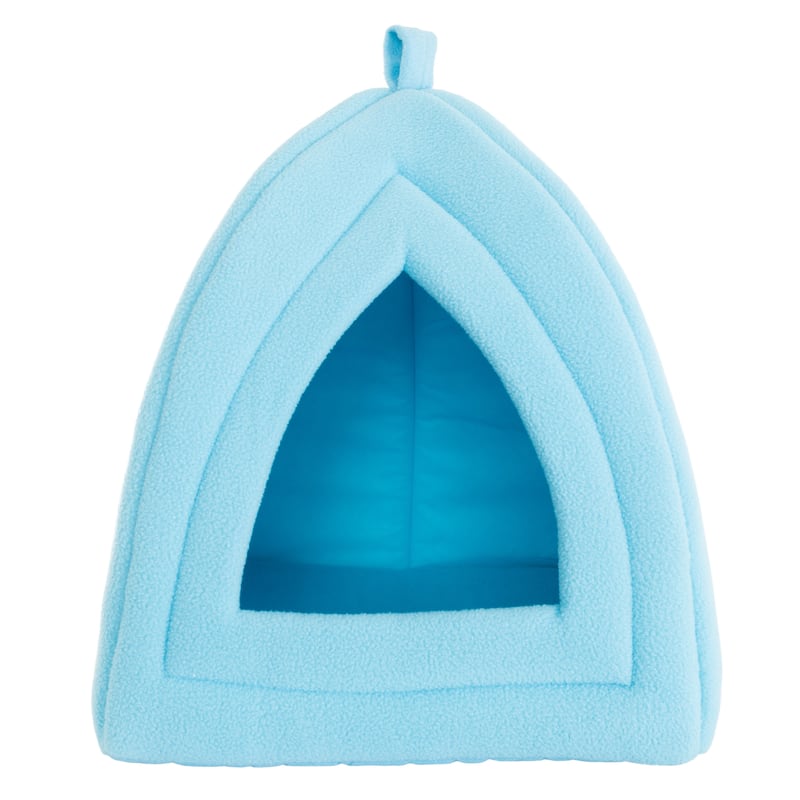 Petmaker Cozy Kitty House Cave Plush Cat Tent Bed with Removable Foam Cushion