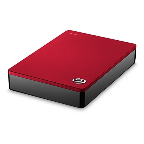 Seagate Backup Plus 5TB USB 3.0 Portable External Hard Drive Red STDR5000103