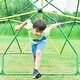 preview thumbnail 11 of 28, 12 ft Kids Climbing Dome Durable Jungle Gym Play Center with Monkey Bars for Outdoor Fun - 144” L x 144” W x 72” H
