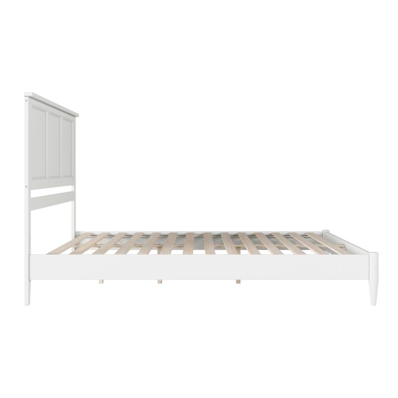 Charlotte Solid Wood Low Profile Platform Bed