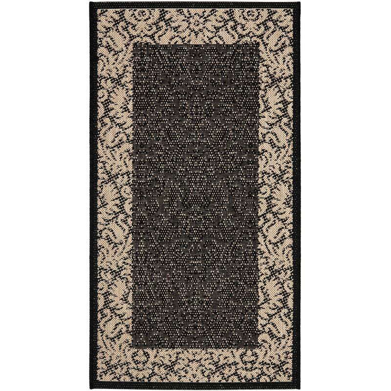 SAFAVIEH Courtyard Peggie Indoor/ Outdoor Patio Backyard Rug