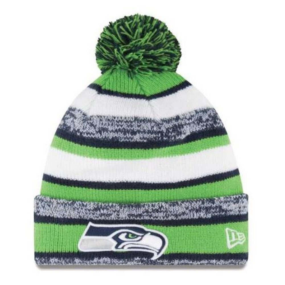 Shop New Era Seattle Seahawks Nfl Stocking Knit Hat Winter Beanie