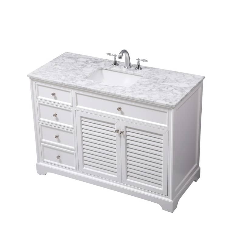 Contemporary 48" Single Bathroom Vanity Set