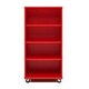 preview thumbnail 15 of 21, Tot Mate Open Single Sided Mobile Storage Locker, Write-on Wipe-off Markerboard Back, 60H