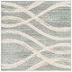 preview thumbnail 166 of 171, SAFAVIEH Adirondack Lelia Modern Abstract Distressed Rug 6' Square - Cream/Slate - Square