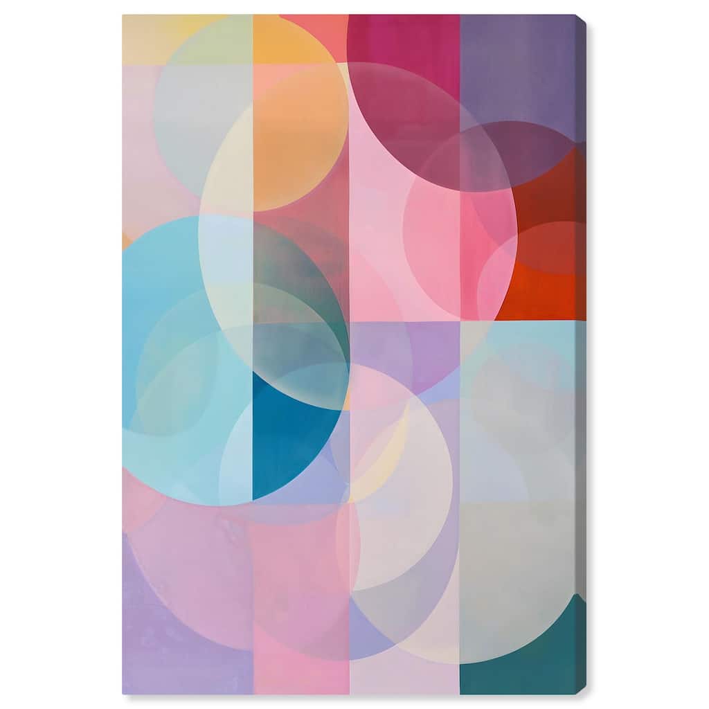 Oneiric Circles I Canvas by Art Remedy, Gallery Wrapped