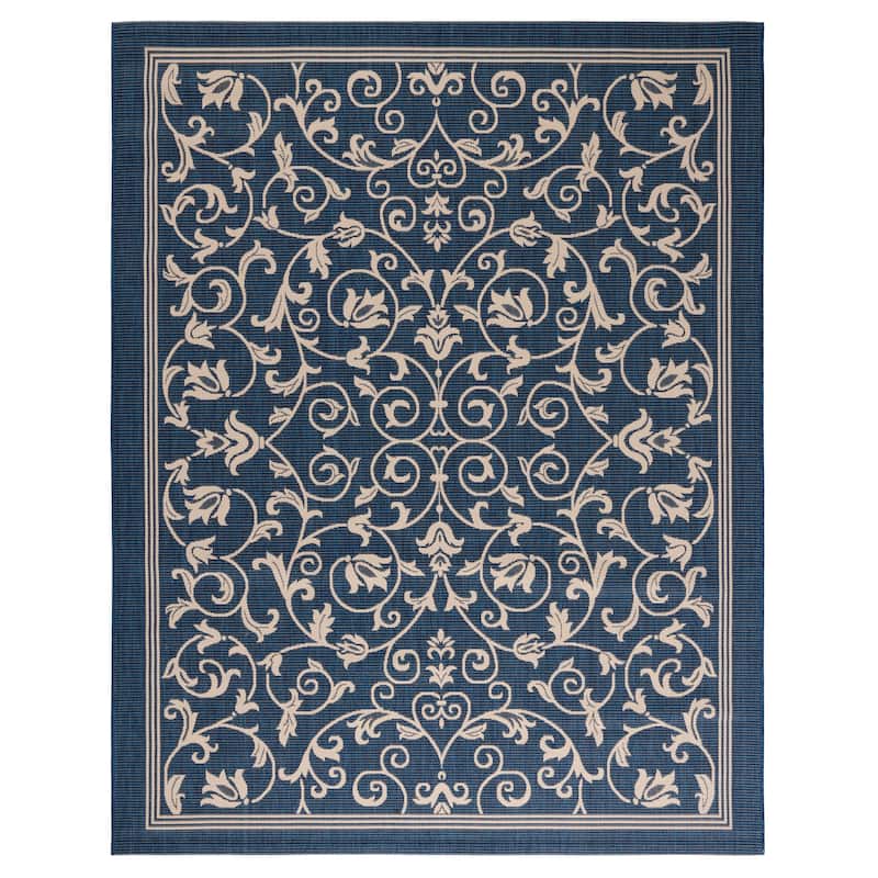 SAFAVIEH Courtyard Clarine Indoor/ Outdoor Waterproof Patio Backyard Rug