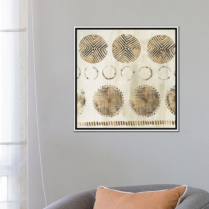 iCanvas "African Pattern" by Eva Watts Framed Canvas Print