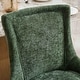 preview thumbnail 67 of 75, GDFStudio - Modern Dining Chair Set with Curved Gold-Plated Legs & Rivet Trim (Set of 2)