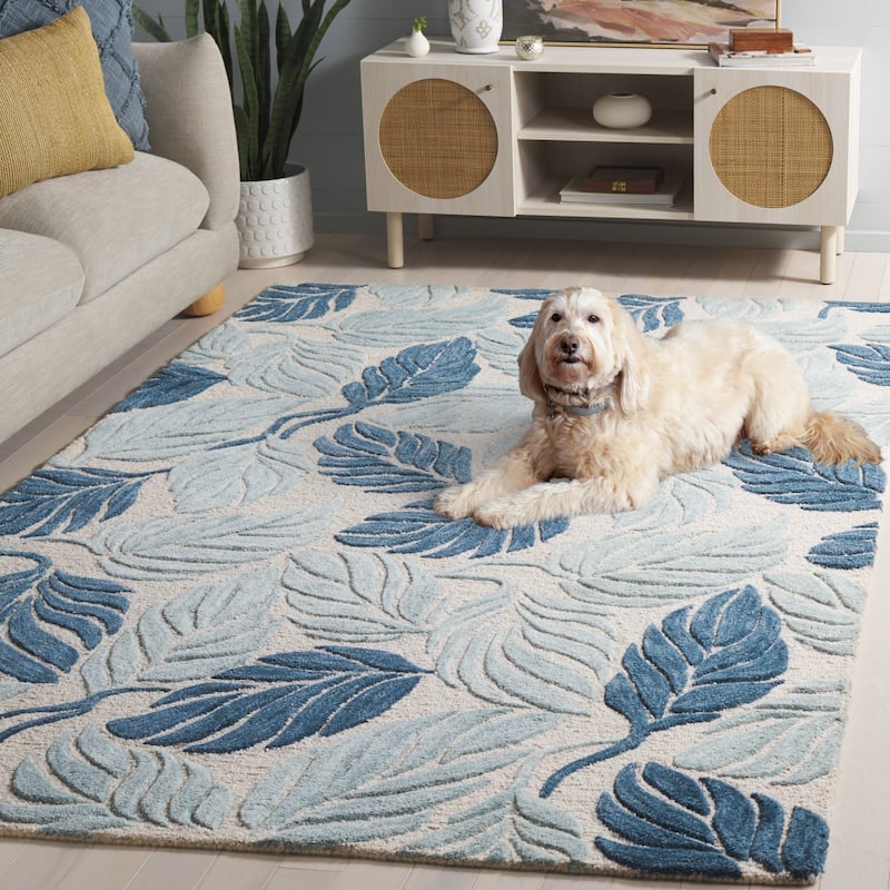 SAFAVIEH Handmade Jardin Dilbagh Wool Rug