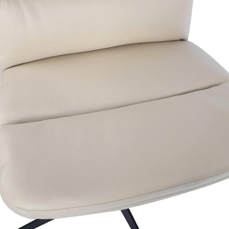 Leather Home Office Chair Adjustable Computer Desk Chair Bedroom Chair
