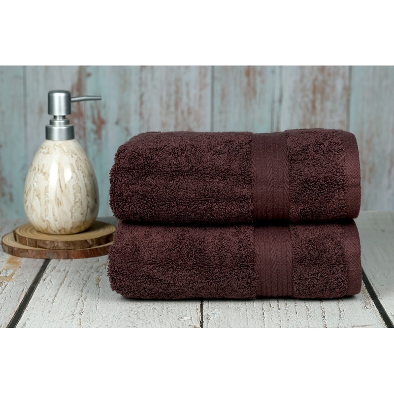 Cotton 600GSM Bathroom Hand Towel 18X28 Inch by Ample Decor