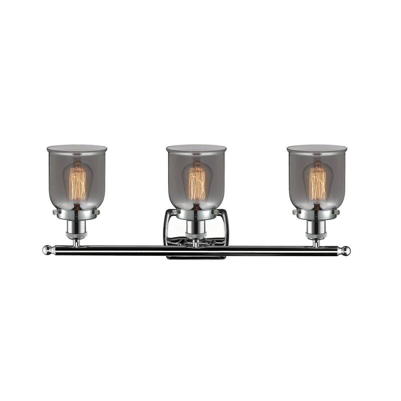 Innovations Lighting Small Bell 3 Light 26" Wide Vanity Light