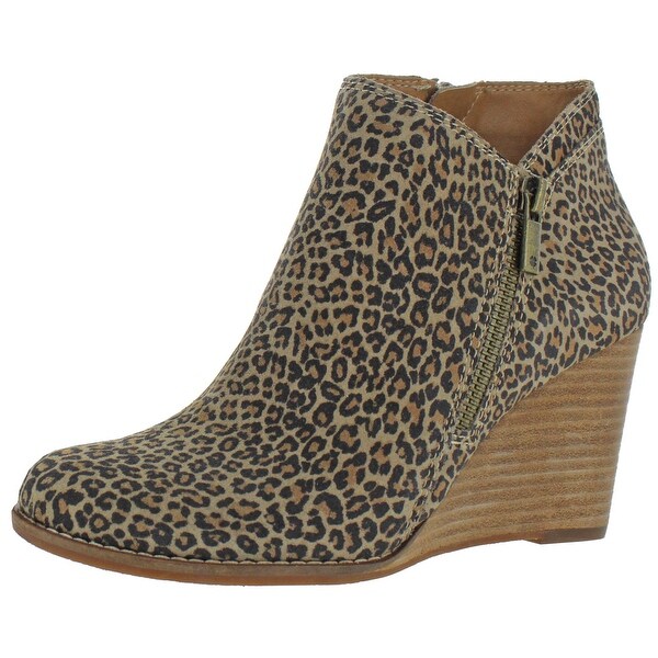 lucky brand wedge bootie