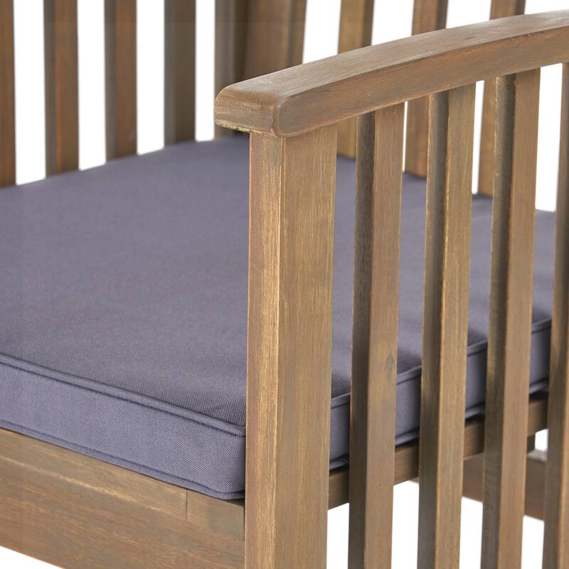 Acacia Wood Patio Chairs