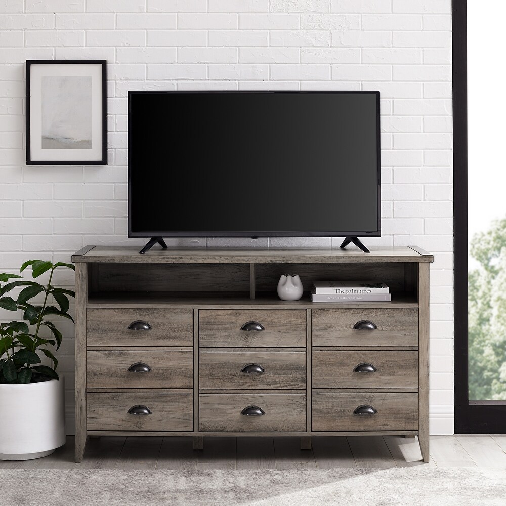 The Gray Barn 52″ 3-Door TV Console