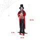 preview thumbnail 7 of 11, Haunted Hill Farm Billy Barker the Standing Clown and Jumping Jack the Talking Skull Clown in a Box for Halloween Decoration