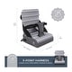 preview thumbnail 2 of 4, Dreambaby Grab 'N Go Travel Booster Seat, Grey