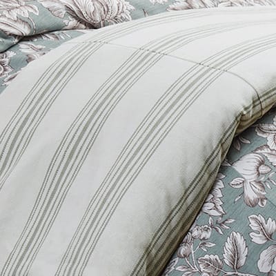 HiEnd Accents Gramercy Stripe Duvet Cover, 1PC