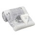 preview thumbnail 1 of 2, Lambs & Ivy Little Sheep Gray/White Luxury Minky and Sherpa Baby Blanket